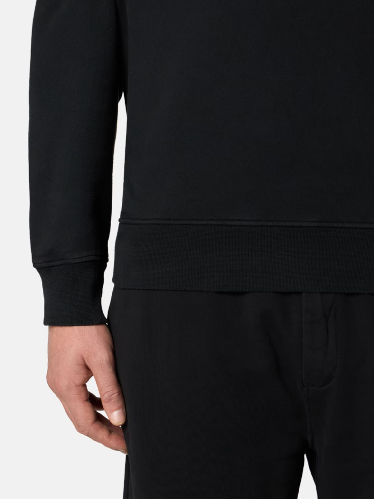 Amalfi Outlet® - Felpa S.I. Nero